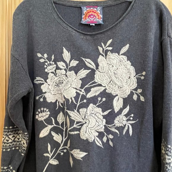 Johnny Was Tops - Johnny Was comfy cozy thermal